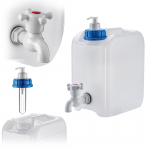 KADAX Kanister Na Wodę Umywalka Pojemnik Bańka Dozownik mydło Płyny 5L Z Kranem