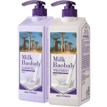 Milk Baobab suure mahutavusega kahjustatud juuste proteiin beebipuudri &scaron;ampoon 1000ml + proteiiniga juuksemask 1000ml, 1 komplekt gray