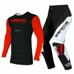 motokrossi k&auml;igukomplekt lastele 4 5 6 7 8 9 10 11 12 13 aastat Noor laps Mootorrattapoiss t&uuml;druk Jersey Pant Kits v&otilde;istluskost&uuml;&uuml;m Off-road Enduro MX MTB S-20