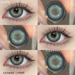 EYESHARE Color Contact Lenses Blue Fashion Eye Makeup Lenses Brown Natural Contact Lenses Gray Color Beauty Lenses 1 Pair/Year