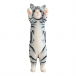 Kassi pl&uuml;&uuml;sist padi Armas kassipoeg t&auml;istopitud loomam&auml;nguasi lastele t&auml;iskasvanutele S kerge kohvi v&auml;rv