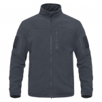 S&uuml;gis- ja talvine meeste p&uuml;stkraega fliisjope soe m&auml;gironimisjope v&auml;lispordiks taktikaline polaarfliisist jope 3XL hall