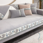 Luksuslikud hiina stiilis diivanikatted, massiivne &scaron;enillist libisemisvastane diivanipadi elutoa diivanitele Universaalne tugitooli kattega r&auml;tik 70x70