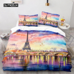 Seksikas T&uuml;druk Voodikate Mood Aafrika Must Naine Voodipesukomplekt Mikrokiud 3D Tekikott T&auml;issuuruses Kuningas Mustadele T&uuml;drukutele Naistele Kingitus EU single(135x200cm)