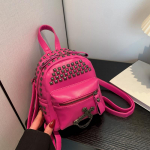 Kvaliteetne naastudega seljakott naistele rock-stiilis kott noortekott