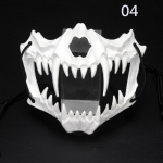 Halloweeni jube naeratav &otilde;udusmask t&auml;iskasvanutele pool Exorcist Roheline valge deemoni mask Cosplay Rekvisiidid Kurja peo maskid Aksessuaar