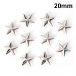 10-100 tk Metallist t&auml;ht Needid Nahk K&auml;sit&ouml;&ouml; isetegemine naelad Naelad Naelad Pea Rock Punk R&otilde;ivad &Otilde;mbluskaunistus 20/15/10/7mm 10PCS