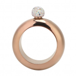 Roostevaba terasest veini/alkoholi kannu k&auml;ev&otilde;ru randme hipflask lehtriga kingitus tantsu s&uuml;nnip&auml;evapeo klubi jaoks