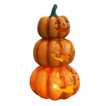 Halloween Valgustatud Virnastatud K&otilde;rvitsad Halloweenipeo Kaunistus Sise- ja V&auml;listingimustes Kaunistused Type 1