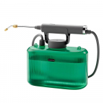 Akutoitega aiaprits 1,32 gallonit/5 l elektriline prits USB laetava k&auml;epidemega ja teleskoopvarrega 2 udupihustit roheline