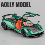 1:24 Pagani Huayra BC Super Sports Car sulamist survevalatud m&auml;nguauto mudel Heli ja valgus Tagasit&otilde;mmatav Laste m&auml;nguasjade kollektsioon Poisi s&uuml;nnip&auml;evakingitus