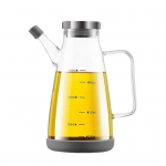 Tilguvaba tilaga klaas&otilde;li doseerimispudel 550/750/1000ml Suure mahutavusega &otilde;lipott Kuumakindel &otilde;li&auml;&auml;dika dosaator konteiner Pudelid K&ouml;&ouml;k 550ML 1pc