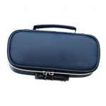 Lukustatav pliiatsi&uuml;mbris Suure mahutavusega stiilne l&otilde;uendist kirjatarvete kott keskkooli&otilde;pilastele, must kuninglik sinine v&auml;rv