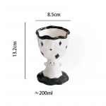 Halloweeni loomingulised keraamilised kohvitassid peen armas multifilmiline j&otilde;ulukingitused kodu p&auml;rastl&otilde;unatee magustoit jogurtitass 200ml