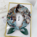 Puuvillane ja linane v&auml;ike kandiline sall siidist sall Naiste kevadine ja s&uuml;gisene uus stiil Kunstiline ja mitmek&uuml;lgne moodne temperamendiga peav&otilde;ru sall 58*58cm