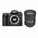 Nikon D7000 DSLR-kaamera + AF-S DX 18-200mm f/3.5-5.6G ED VR II objektiiv must