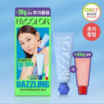 Bi-color dazzling blue toothpaste 90g special (+cheery 20g)