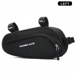 Jalgratta kolmnurkkott Veekindel Vihmakindel Vastupidav Jalgrattas&otilde;idu Toru Raami Kott MTB Maanteeratta Raami Esikott V&auml;lispordi Kott must