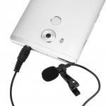 3,5 mm pistikuga minijuhtmega klamber rinnahoidjal, k&auml;ed-vabad kondensaatormikrofon k&otilde;nede salvestamiseks