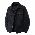 Mugavaks meester&otilde;ivaste korduroonist l&auml;&auml;ne-denimjakk Retro vintage stiilis Ingverikollane, tan, beež korduroonjakk M-3XL M must