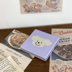 S&auml;rav kiirliiva meigipeegel kaasaskantav suurendav k&auml;si, ruudukujuline meik Seisev tualett, kokkupandav taskupeegel Armsad kompaktsed t&uuml;drukud