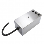 Kommertslik rasvap&uuml;&uuml;dur &Uuml;lemine sisselaskeava Vahesein 23.62x11.81x11.61in Roostevaba teras Heit&otilde;li Vesi