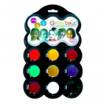 Palette de maquillage pour enfant - GRIM TOUT - 9 couleurs - Princesse