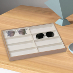 P&auml;ikeseprillide organiseerija karp Kellahoidja alus Mitmeotstarbeline prillide hoiukarp magamistuppa