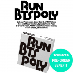 RUN BTS POLY HIGHLIGHT pakett ja Weverse POB