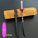 Deemonitapja Kamado leegi ja tuule samba m&otilde;&otilde;ga v&otilde;tmehoidja ripatsm&auml;nguasi, 17 cm 17cm