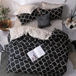 Voodipesukomplektid Kolmeosalised komplektid Puuvillane tekikate Voodipesukomplektid &Uuml;li&otilde;pilaskodu Kodused elamistarbed 3 TK(Tekikate + 2 padjap&uuml;&uuml;ri) 135*200cm 3PCS/1SET