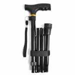 K&auml;imiskepp Reguleeritav kokkupandav jalutuskepp Ergonoomilise k&auml;epidemega Alumiiniumist jalutuskepp Meestele Naised Eakad puudega rasedad