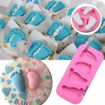 3-suurune 3D-beebijala silikoonvorm &scaron;okolaadifondantkoogi kaunistamiseks k&uuml;psetamisvahend k&uuml;psetusn&otilde;ud pudinguk&uuml;psetuspasta vorm Size 3