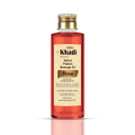 Khadi Omorose Rose massage Oil (Enriched With Almond oil,Olive oil, Jojoba oil, Sesame oil and Vitamin E)-210ml
