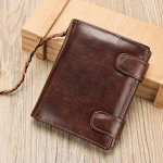 T&auml;isnahast lehmanahast rahakott Suure mahutavusega &otilde;livahaga nahast ehtsast nahast rahakott Rahakott meestele kohv