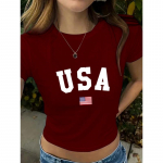 YYFS naistemood vabaaja suve kevadised l&uuml;hikeste varrukatega O-kaelusega pluusid ja s&auml;rgid S