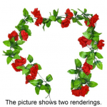 Suurep&auml;rane kunstlille viinapuu, realistlik ja ilus, kergesti puhastatav. MIT roosa