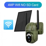LS VISION 4MP 4G P&auml;ikeseenergia Turvakaamera Traadita V&auml;listingimustes WiFi Inimese/Looma Tuvastus Kahesuunaline Sides &Ouml;ine N&auml;gemine IP66 Veekindel Metslooma Kaamera 4MP WIFI No Card