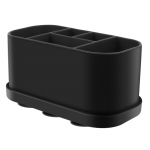 5 pesakohaga hambaharjahoidjad vannituppa, elektriliste hambaharjade ja hambapasta hoidikud, lauaplaadi iminapp-organiseerijad