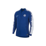 Nike Chelsea Logo Prindiga Lahtise L&otilde;ikega Pikkade Varrukatega Jakk Meeste jakid Sinine AA3330-495 S