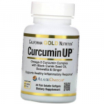 Kurkumiin Omega-3-ga liigestele, Curcumin UP, California Gold Nutrition (71427010) 30softgels