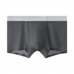 Meeste poksija aluspesu elastne v&ouml;&ouml;koha keskosa disain hingav mugavad l&uuml;hikesed p&uuml;ksid j&auml;&auml;siidist &otilde;mblusteta &otilde;hukesed alusp&uuml;ksid XL roheline