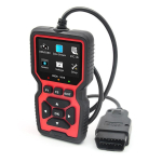 V519 OBD Auto Testimise Instrument Obd2 Elm327 Auto Diagnostika Instrument Koodilugeja 1pcs punane