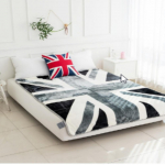 Premium naariblankett (Super &uuml;ksikm&otilde;&otilde;t 150*200cm) helehall v&auml;rv