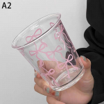 Vibu Klaas Armas Veetass Joonisfilm Vibu Klaastass Triibuline Armas Kritseldus Kohvikruus Majapidamis Puuviljatee Limonaad T&uuml;drukute Kingitus