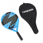 Rannatennise reket s&uuml;sinikust ja klaaskiust meeste naiste rannatennise m&otilde;la professionaalne tennisereket koos kattekotiga None