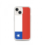 Coque &ndash; PIXELFORMA &ndash; iPhone 14 &ndash; Drapeau du Chili &ndash; t&auml;ielik kaitse &ndash; silikoonsupp