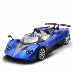 1:24 Pagani Zonda HP Barchetta Sulamist Sportauto Mudel Valatud Metallist V&otilde;idus&otilde;iduauto Mudel Simulatsioonheli ja valgusega Laste M&auml;nguasi Poisi Kingitus sinine