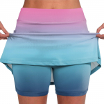 Elastsed joogap&uuml;ksid naistele Prindiga sportlikud l&uuml;hikesed p&uuml;ksid, kerged k&otilde;rge v&ouml;&ouml;kohaga k&otilde;hnad ja tugevad s&ouml;rkijad L