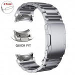 Meeste titaanrihm Samsung Galaxy Watch 8 7 6 5 4 FE 40mm44mm 8 Classic 46mm Rihm Galaxy Watch Ultra 4/6 Classic 5 Pro jaoks Galaxy 4 44mm 40mm h&otilde;be